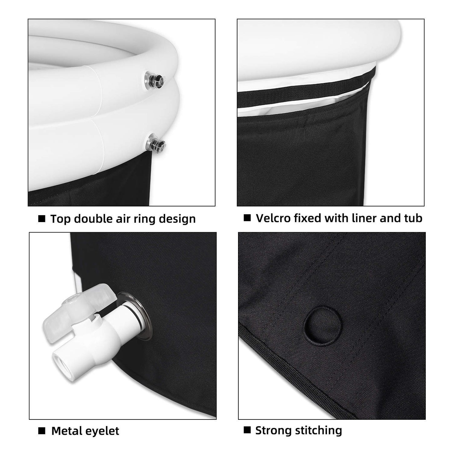 Chilli Therapy Ice Bath with Replaceable Inner Liner