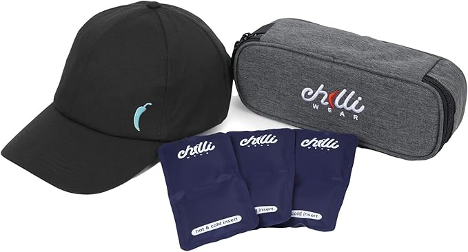 Chilli Therapy Temperature Regulation Cooling & Warming - Headache & Migraine Relief Hat