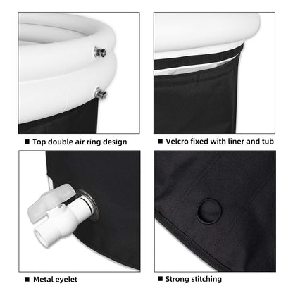 Chilli Therapy Ice Bath with Replaceable Inner Liner