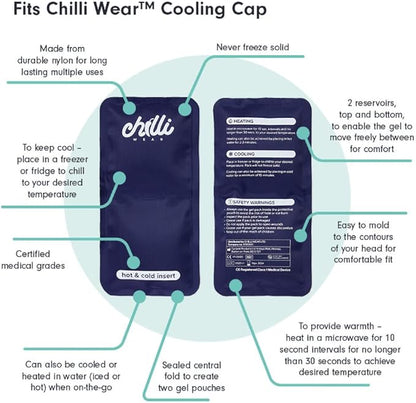 Chilli Therapy Temperature Regulation Cooling & Warming - Headache & Migraine Relief Hat