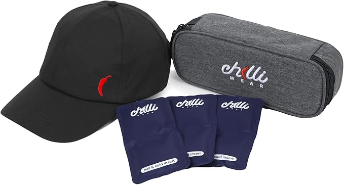 Chilli Therapy Temperature Regulation Cooling & Warming - Headache & Migraine Relief Hat