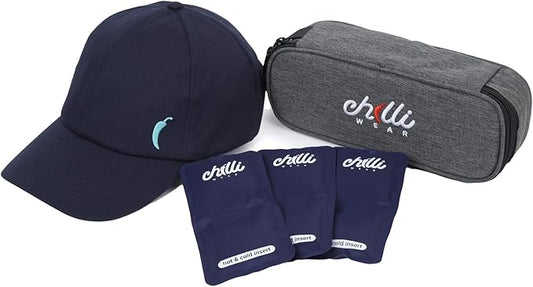 Chilli Therapy Temperature Regulation Cooling & Warming - Headache & Migraine Relief Hat